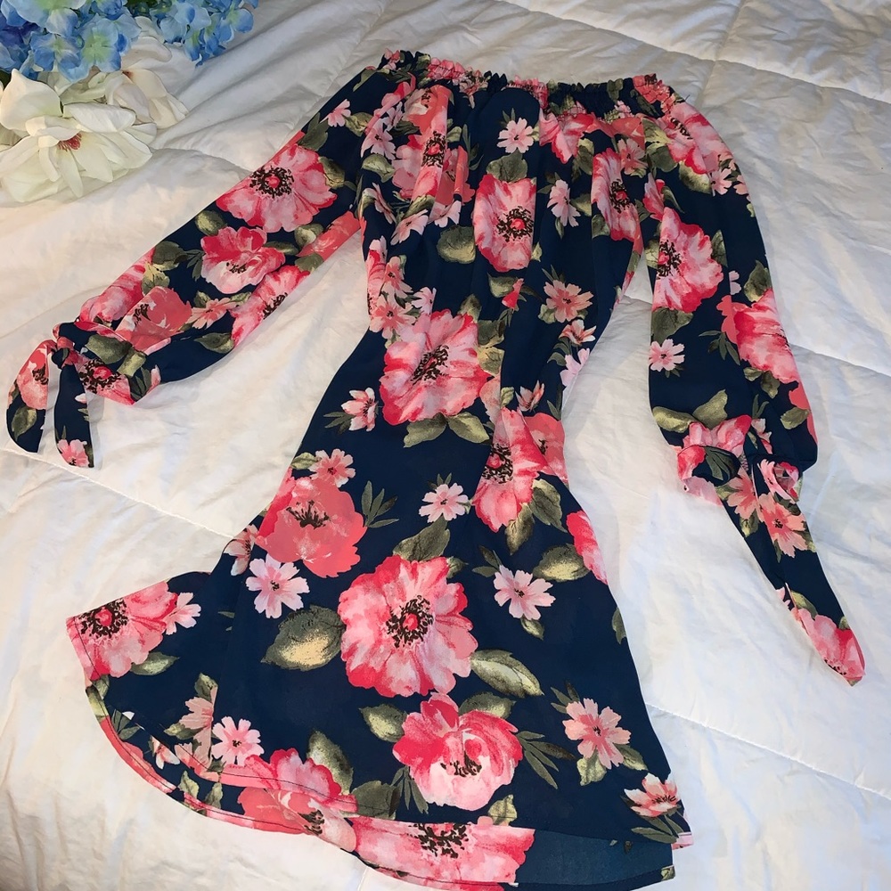 Off the shoulder dress